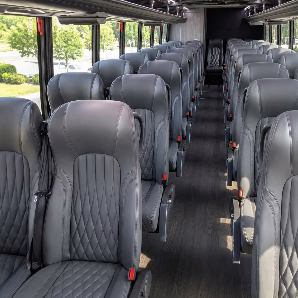 35 passenger minibus inside