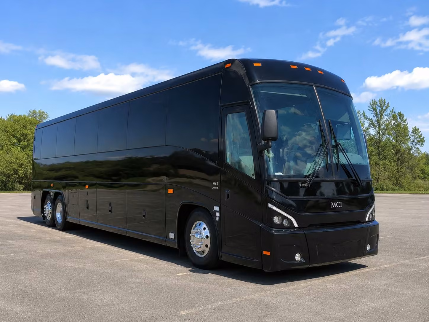 56 passenger charter bus